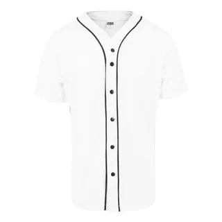 URBAN CLASSICS Baseball Mesh Jersey Weiß XXL