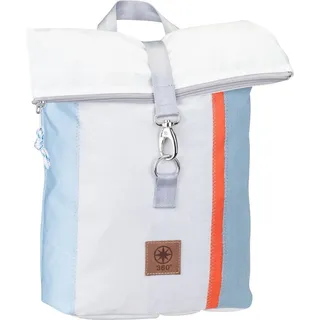 360 Grad 360Grad Rucksack Möwe Weel-Weiß/Hellblau/Orange/Gelb Violett