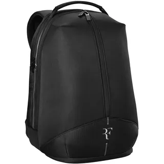 Wilson RF Tennis-Rucksack, Platz für bis zu 2 Schläger, Schwarz