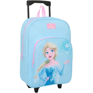 Frozen - Kinderrucksack mit kompaktem Trolley, ideal für Kinder unterschiedlichen Alters, bequem und vielseitig, Qualität und Widerstandsfähigkeit, 33 x 43 x 15 cm