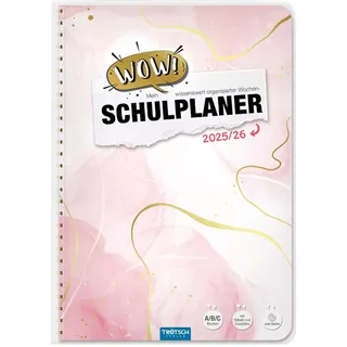 Trötsch Verlag Trötsch Schulplaner WOW Marble 25/26
