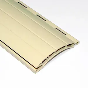 Rolladen, Rolladenpanzer, Rollladenlamellen, PVC, Kunststoff, auf Mafl gefertigt, creme
