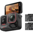 Insta360 Ace Pro 2 Dual Battery Bundle Action-Cam, wasserdicht bis 12m, 8K/30fps, 50MP, 157° Weitwinkel