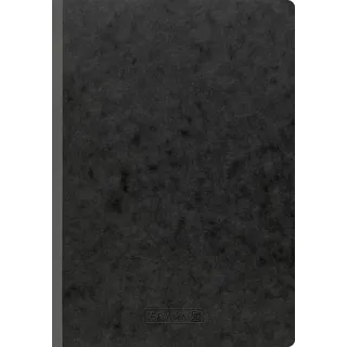 Brunnen Notizbuch DIN A4 liniert, schwarz Softcover 192 Seiten