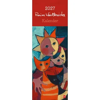 Heye Vertical Kalender 2027 Wandkalender 2027 XL 24,5 x 69 cm