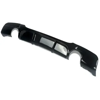 Heckstoßstangen-Diffusorlippe Für 3er 325i 335i E90 E91 Für M-Sport 2005-2013 Heckstoßstangenschutz Spoiler-Diffusor(Gloss Black)