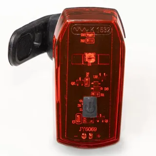 Qeridoo LED-Rücklicht mit 90° Adapter