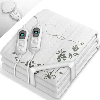 sinnlein Heizdecke mit Abschaltautomatik 160 x 140 cm Weiß