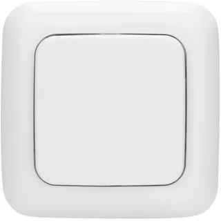 smartwares Funk-Wandschalter mit Batterie 30 m Weiß