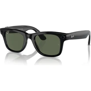 Ray-Ban Meta Wayfarer RW4006 50 mm Shiny Black / G-15 Green