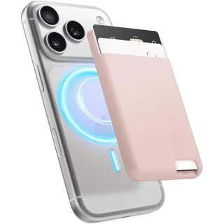 elago Magnetische Kartenhalter für 2 Karten, Kompatibel mit MagSafe, Kompatibel mit iPhone 17/16/15/14/13/12 Serie – Wallet, Sichere Handy Geldbörse, Langlebiges Silikon, Schutz vor Kratzern
