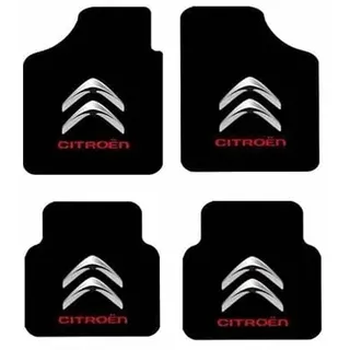 WSDUILA Auto Fußmatten Set 4-teilig für Citroen C3 Aircross SUV 2017-2025, Autofußmatten universal, Auto Teppiche Allwetter, rutschfest,A