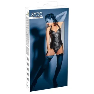 ZADO Corsage ZADO- Corsage aus Leder - (2XL,L,M,S,XL) schwarz M