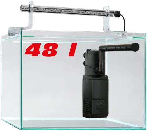 sera Scaper Cube 48 l Starterset inkl. LED und Filter