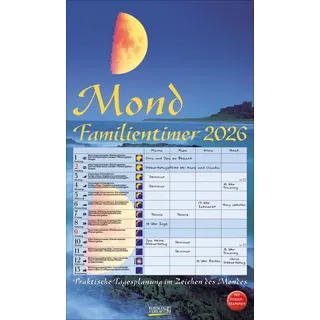 Korsch Verlag Mond-Familientimer 2026