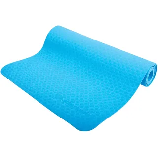 Donic Schildkröt Schildkröt Yogamatte 4 mm, Blau, in Tragetasche, 960169