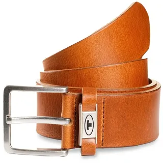 Tom Tailor Herrengürtel Leder 4 cm braun 105