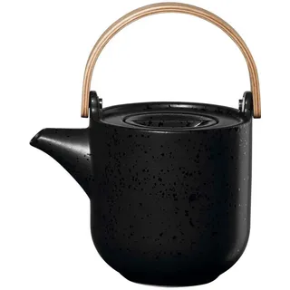 Asa Selection Teekanne Coppa kuro (LBH 14.50x10.70x12 cm, - schwarz - LBH 14.50x10.70x12 cm