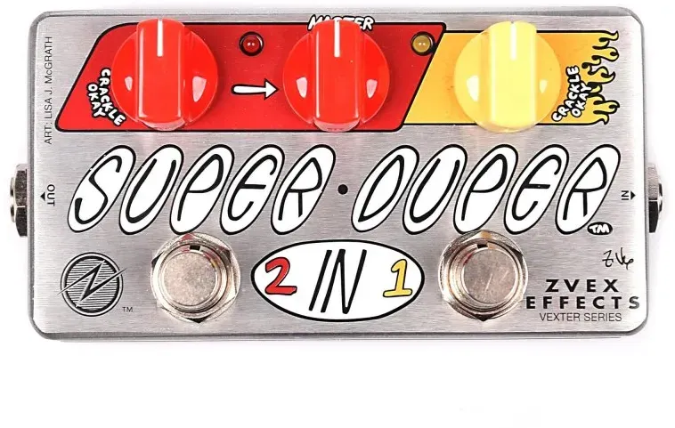 ZVEX Super Duper Concert Bass Mod Pedal