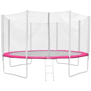 Jawinio Trampolin-Randabdeckung Trampolin-Zubehör Ersatzteile 12FT/366cm pink