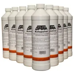 OPTAN Kotzpulver 0430/060 , 1 Karton = 15 x 1000 ml - Flaschen