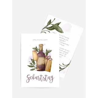 Einladungen zum Geburtstag  selbst gestalten mit Spruch und Fotos im Onlinedesigner bei Meine-Kartenmanufaktur.de