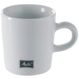 Melitta Espresso-Tasse "M-Cups", weiß, 80 ml aus Porzellan, Höhe: 62 mm, mit Henkel