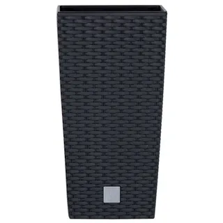 Pflanzgefäß 40 x 40 x 75 cm anthrazit