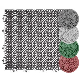Andiamo Terra Sol schwarz 38 x 38 cm 7 St.