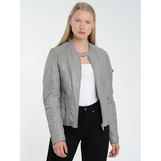 Mustang Lederjacke 31021532 in grau | L