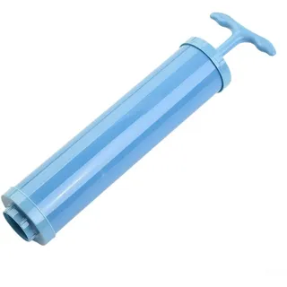 Manuelle Vakuumpumpe für Aufbewahrungsbeutel, platzsparend, Luftabsaugwerkzeug, Kompresse Kleidung, Bettwäsche, Kissen, saisonale Gegenstände, Kleiderschrank-Organisation, blau, Handheld