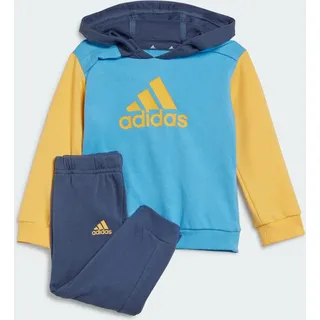 Essentials Colorblock Kids Jogginganzug - Semi Blue Burst / Semi Spark / Preloved Ink Mel - 74