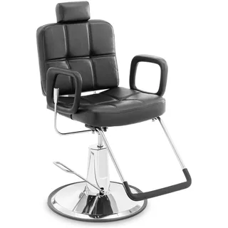 Physa Friseurstuhl Kopf- und Fußstütze 52 64 cm 150 kg schwarz