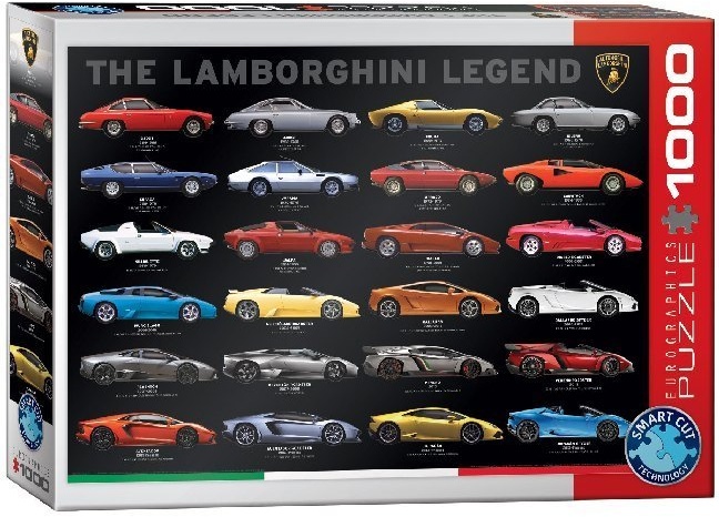 Eurographics - The Lamborghini Legend (Puzzle)