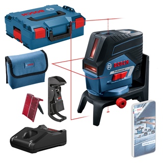 Bosch GCL 2-50 C mit 1 x 2,0 Ah Li-Ion Akku RM 2 BM 3 L-BOXX
