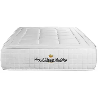 ROYAL PALACE BEDDING Matratze Balmoral 120x220 cm, Memory-Schaum, Härtegrad 4, Höhe : 24 cm, 3 Komfortzonen