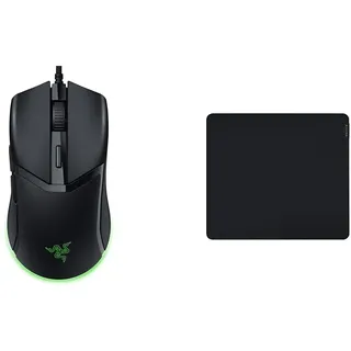 Razer Cobra - Leichte kabelgebundene Gaming-Maus mit Chroma RGB & Gigantus V2 Large - Weiches Gaming-Mauspad