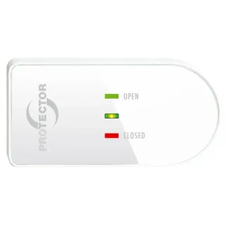 m-e AS 5020/6020.3 Zusazsender für Funk-Abluftsteuerung, 434 MHz, LED Anzeige, weiß (41052)