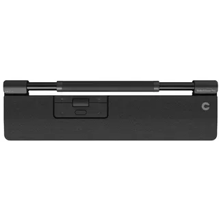 CONTOUR Design RollerMouse Pro wired Slim WR Maus USB Schwarz 6 Tasten 2800 dpi Ergonomisch, Extragroße Tasten, Integriertes