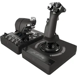 Logitech G X56 HOTAS USB Schwarz (PC), Gaming Controller, Schwarz