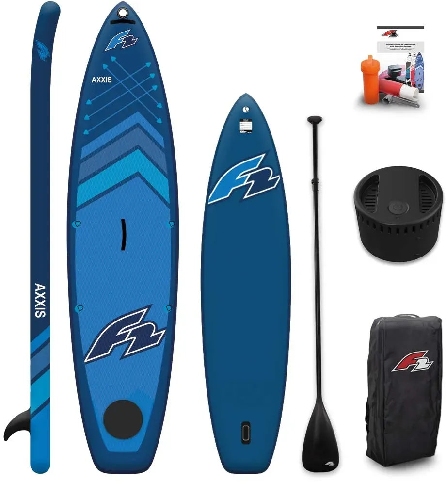 F2 Stand Up Paddle 354cm AXXIS SMART blue spitz 11,6" inkl. Akkupumpe