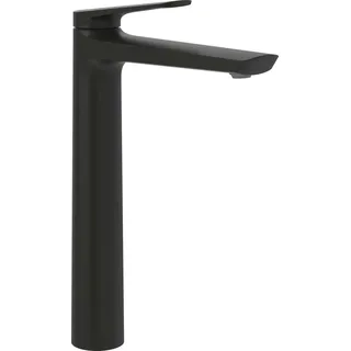 Villeroy & Boch Oasis Waschtischarmatur erhöht, ohne Zugstange, Schwarz, H: 245 mm