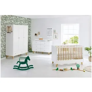 Pinolino Kinderzimmer Pan extrabreit groß 3-tlg. weiß