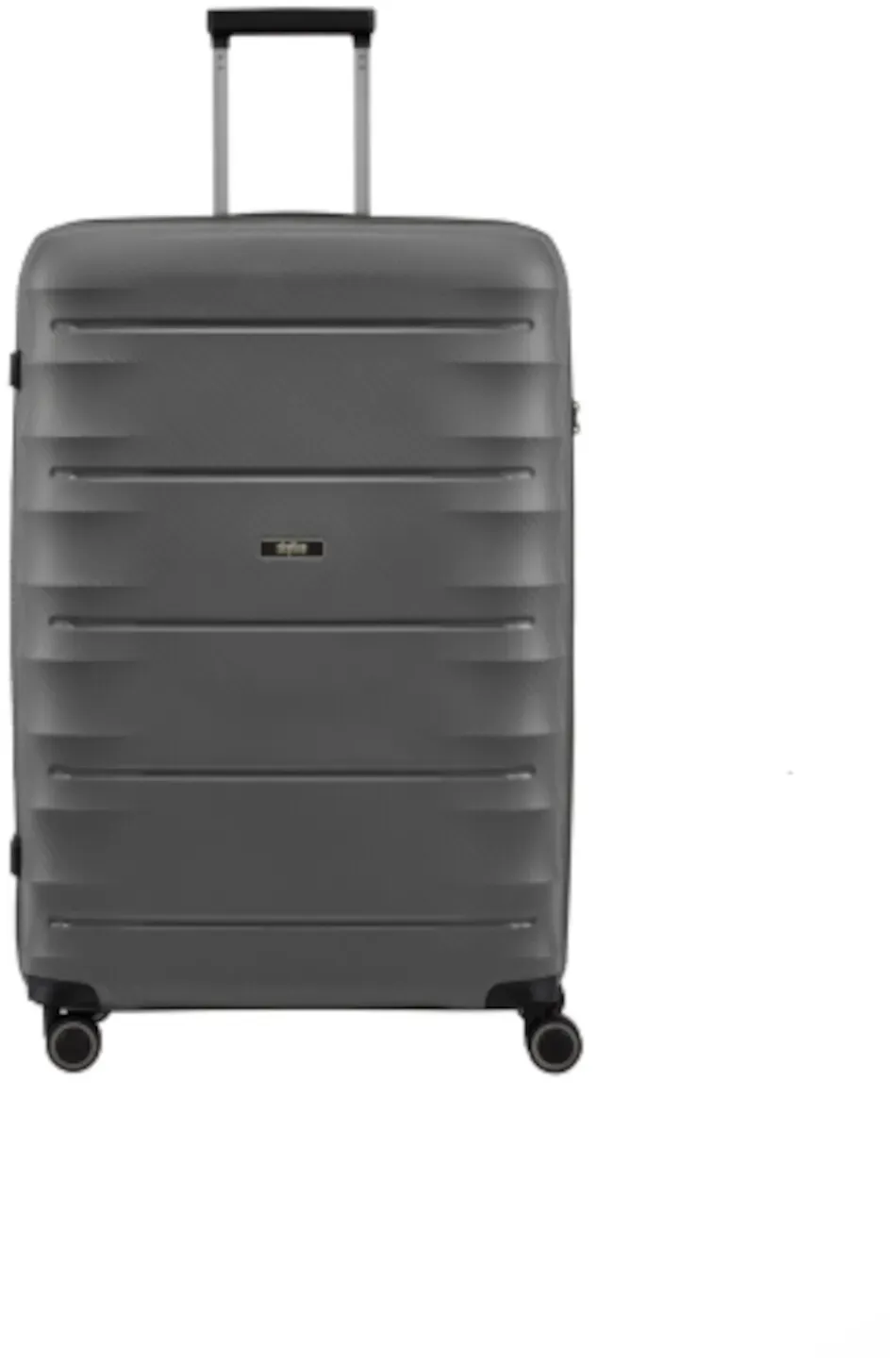 Skyline PARIS Trolley M mit 4 Rollen (erweiterbar) - anthracite metallic Koffer24