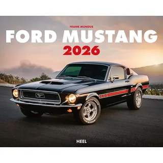 HEEL VERLAG Ford Mustang Kalender 2026