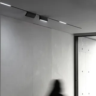 Barcelona LED Schwenkbare Led-schienenleuchte für Magnetschiene 48v - 6w -