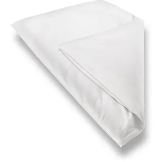 Blumtal Milbenbezug Decke 155x220 cm - Allergiker Milbenbezug für Decken - Weiß