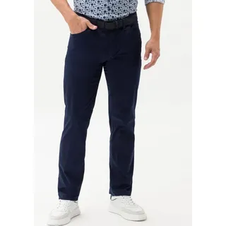 Brax 5-Pocket-Jeans Cadiz Ultralight Flachgewebe Baumwoll-Stretch, superleicht blau 36