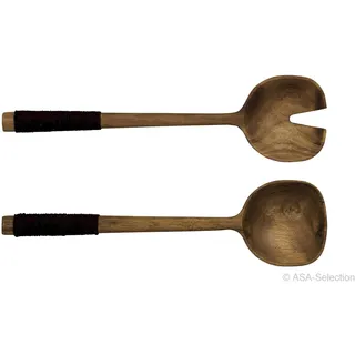 Asa Selection WOOD, Salatbesteck mit Nylongriff