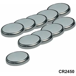 Powerowl CR2450 Knopfzelle Batterien (15 Stück) 3V Knopfzellen CR2450 Lithium Batterie, 10 Jahre Kein Auslaufen, Langlebige CR 2450